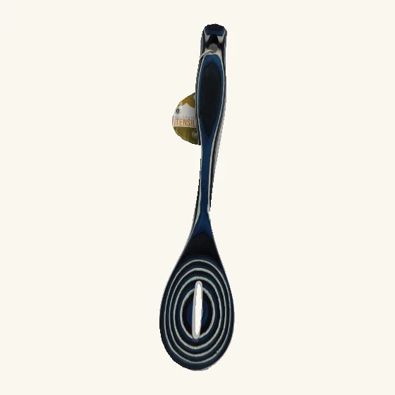Abyss 12-Inch Slotted Spoon with its original attached supplier tag