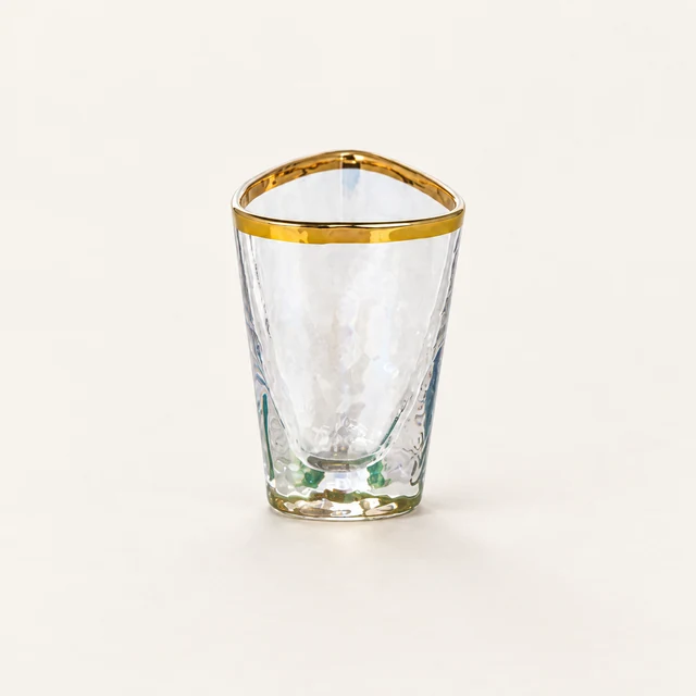 Aperitivo Triangular Luster Shot Glass