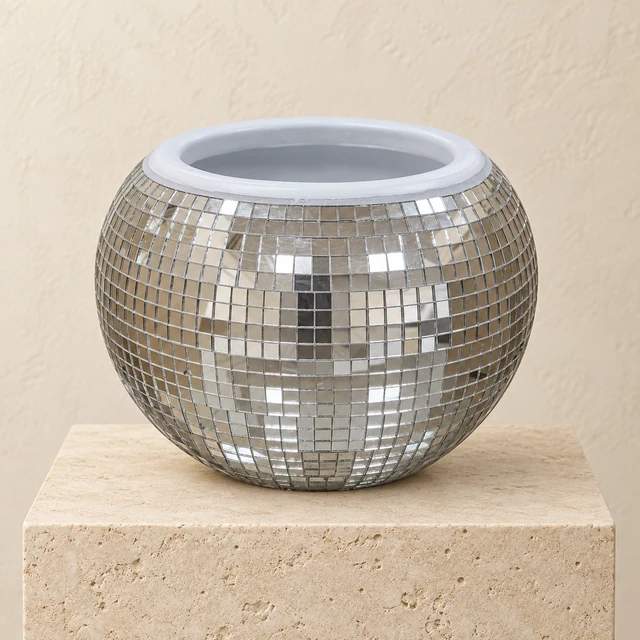 Disco Mirror Pot