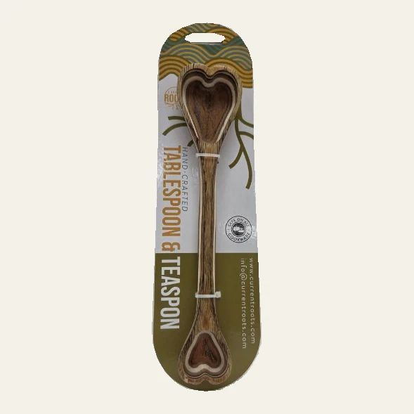 Drift Double-Sided Measuring Spoon secured to the original retail card