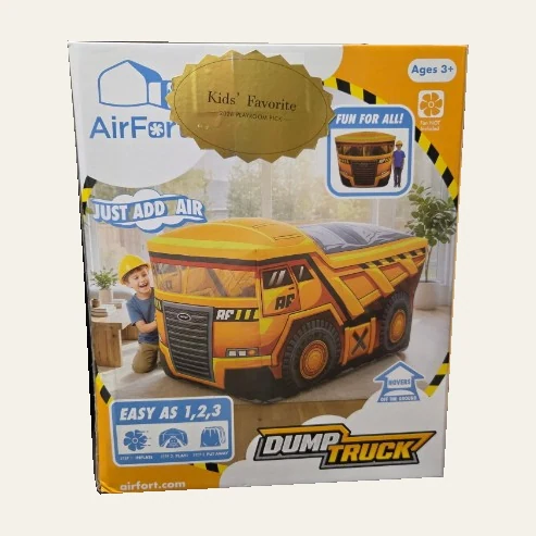 Retail box for the Dump Truck AirFort play fort
