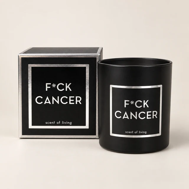 F*CK Cancer Candle — Scent of Living