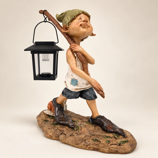 Garden Pixie with Lantern