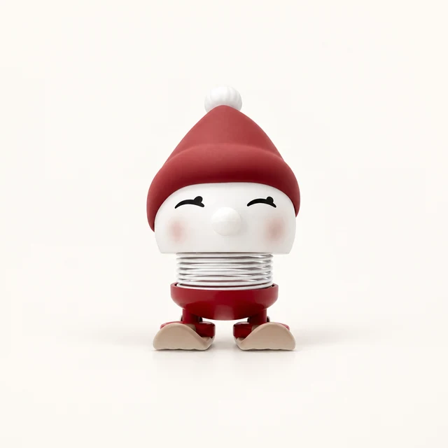 Hoptimist Skiing Bimble — Red, Small
