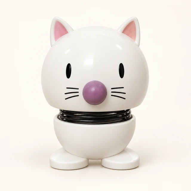 Hoptimist White Cat — Small