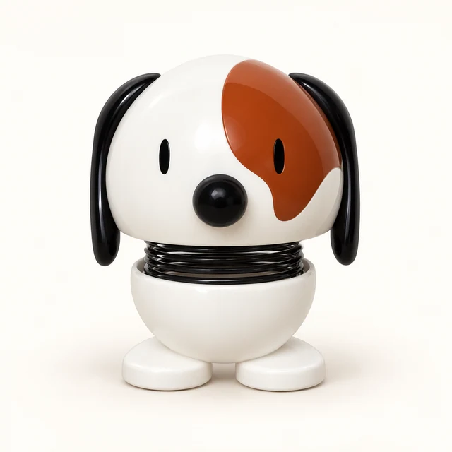 Hoptimist White Dog — Small