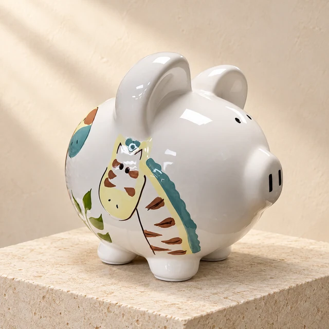 Jungle Jack Large Piggy Bank