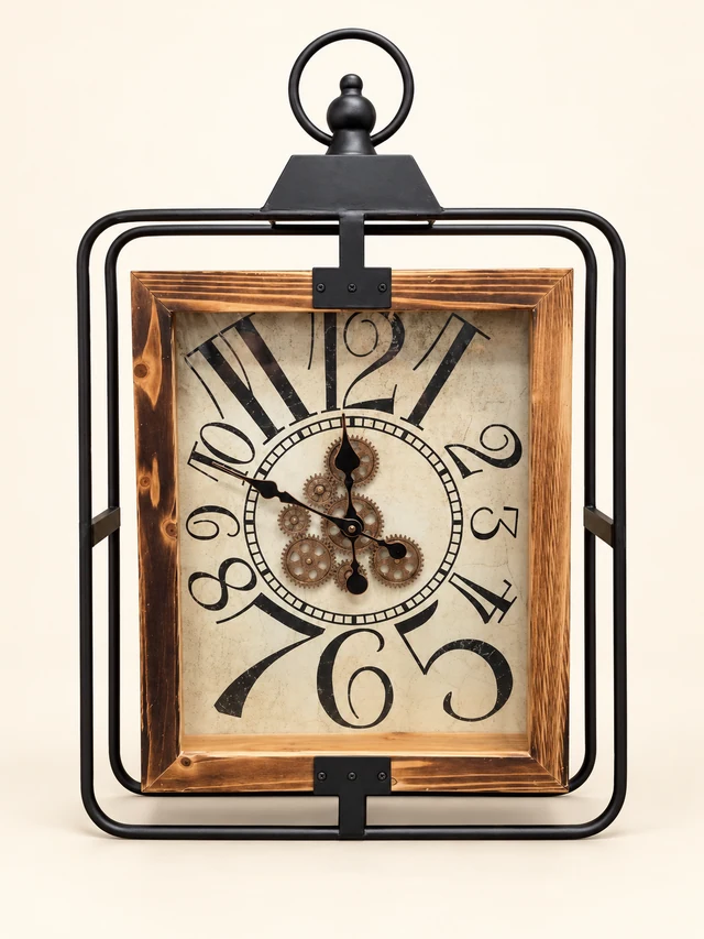 Rectangular Gear Clock