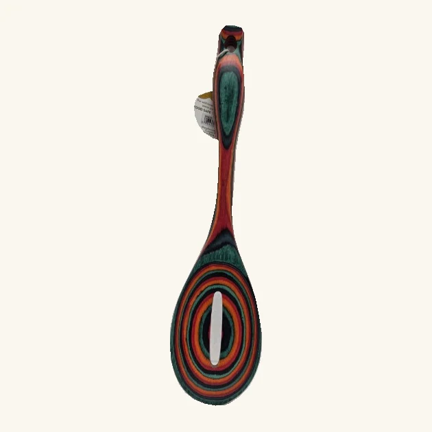Shakka Guava 12-Inch Slotted Spoon with its original attached supplier tag