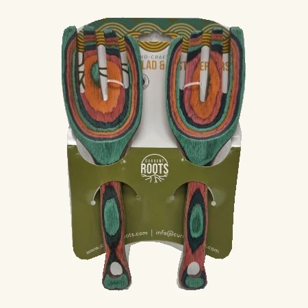 Shakka Guava 9-Inch Salad Hands — Pair with original retail packaging