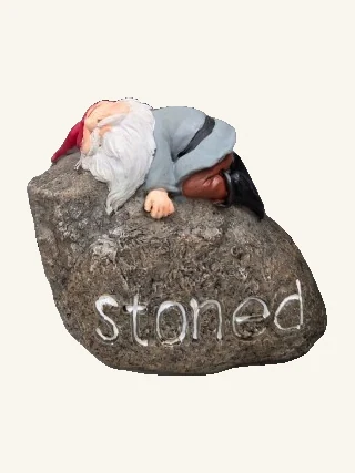 Stoned Sleeping Gnome